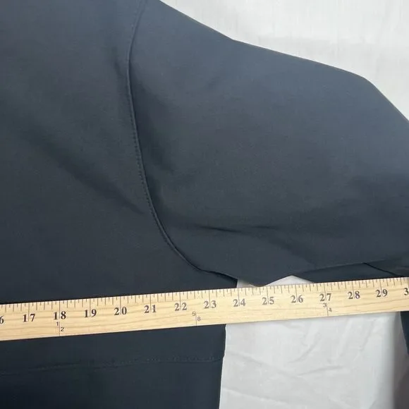 Mens COLUMBIA Black Full Zip Pockets Fleece Lined Jacket Coat US Size L - Picture 5 of 6